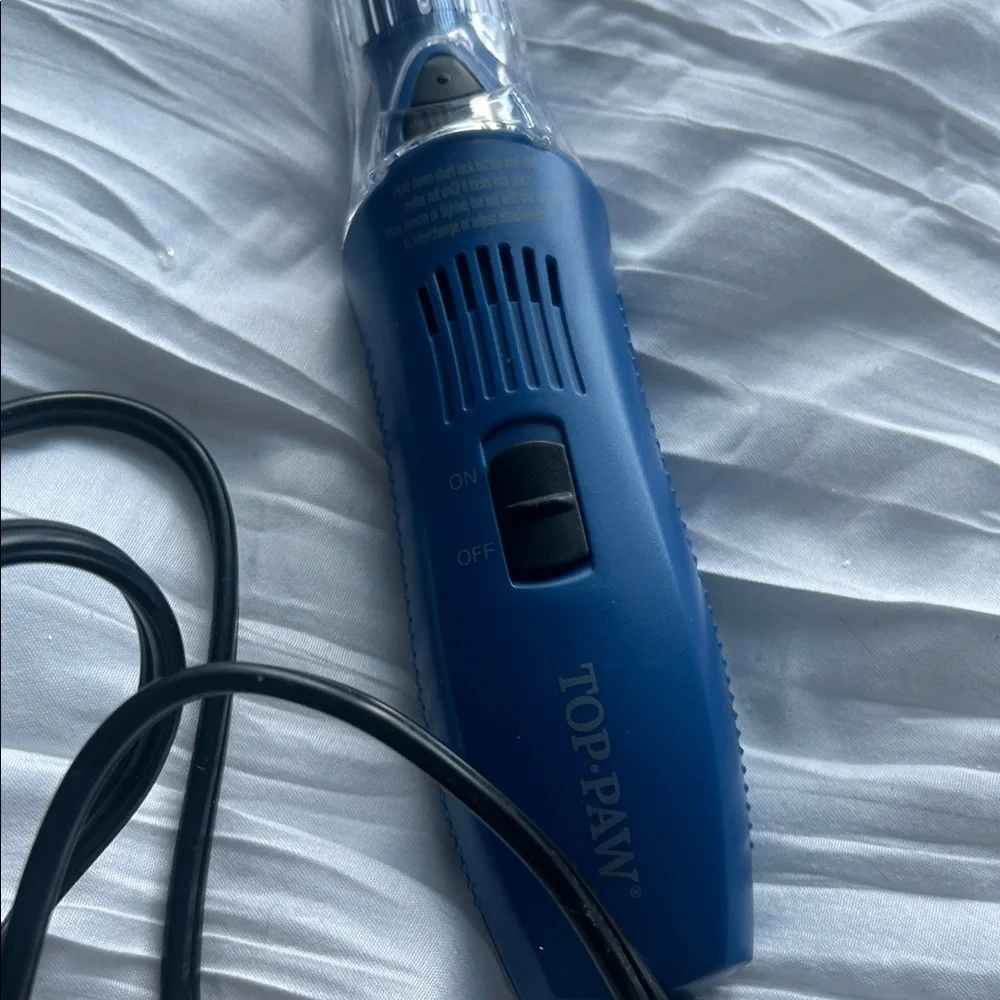 Blue Electric dog nail Trimmer never used